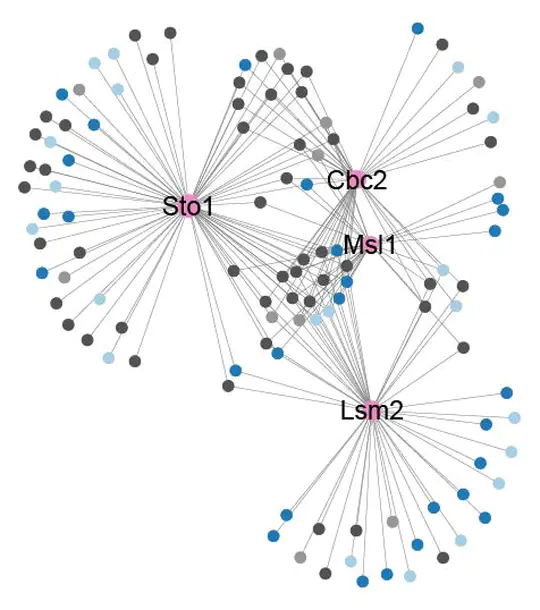 Network-based assignment of RNA-binding protein function